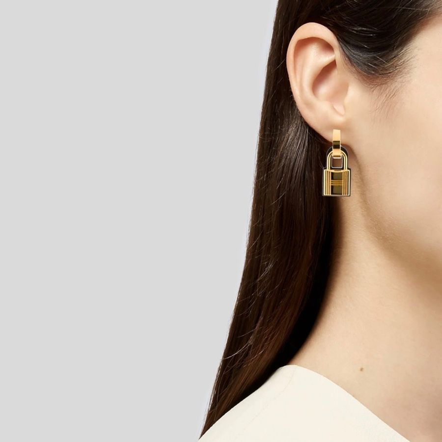 💗全新 絕版🍊Hermes 愛馬仕 女裝 O'Kelly earrings 耳環 耳釘🎁-3