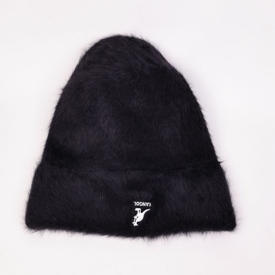 Supreme x Kangol联名黑色毛绒帽冷帽帽子-2