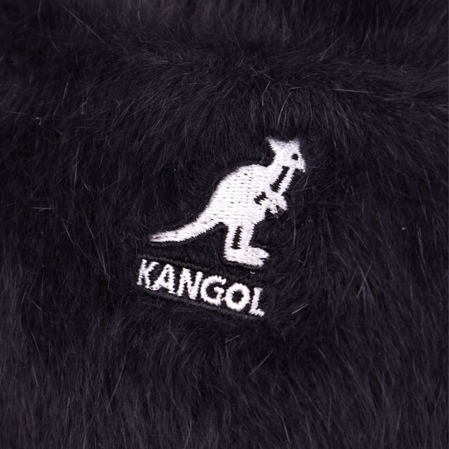 Supreme x Kangol联名黑色毛绒帽冷帽帽子-14