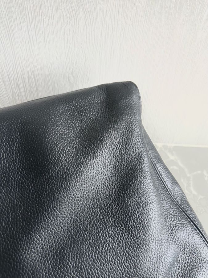 中古包 Chanel黑銀Executive Tote復刻托特包 單肩包 側背包 二手包 古著包-10