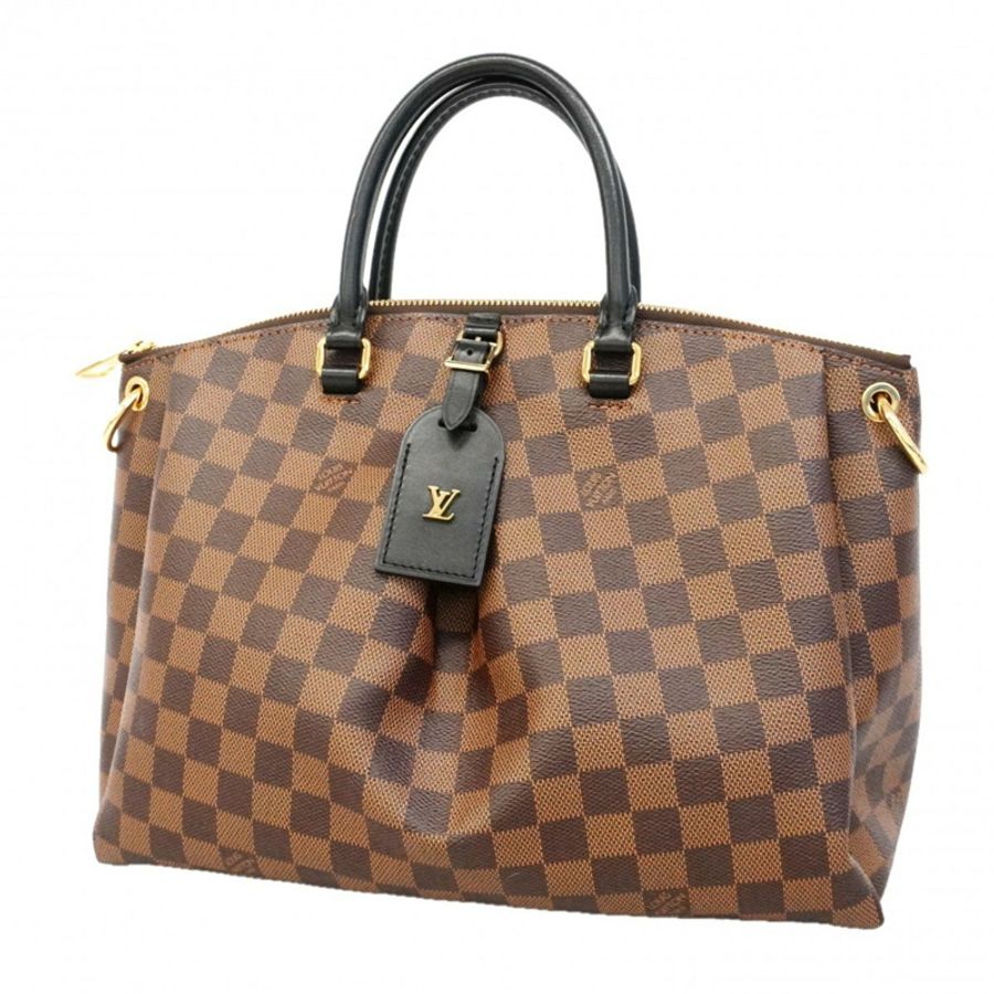 路易威登 Damier Odeon 手提包 MM 手提包 N45283 Ebene 女式-0