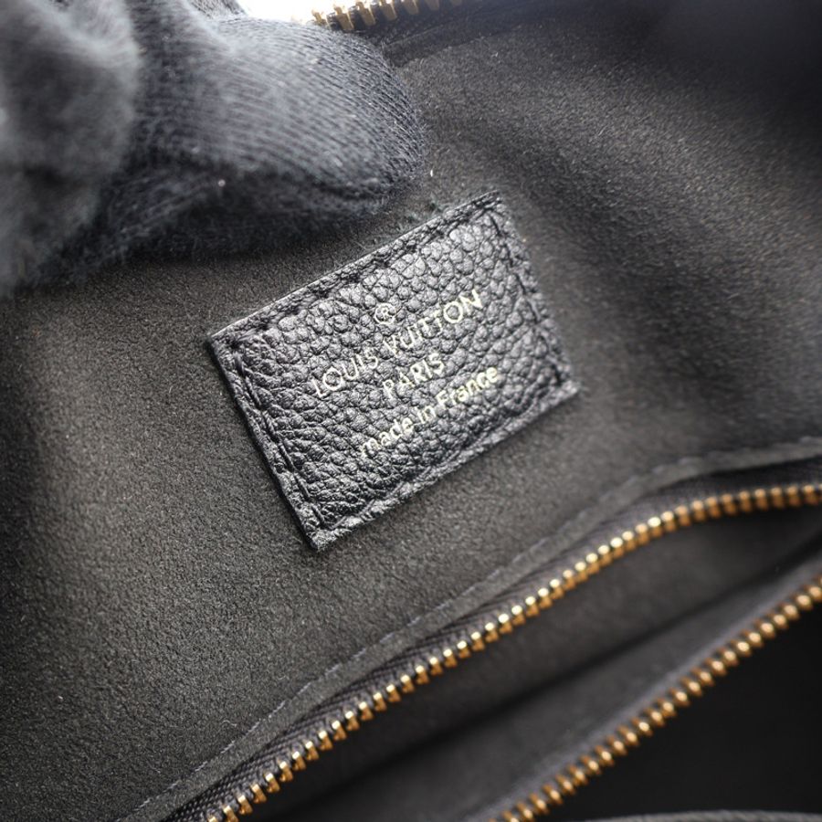 黑色 原花 牛皮 壓紋 Speedy Bandouliere 25 兩用包【LOUIS VUITTON LV 路易威登】 M58951-5