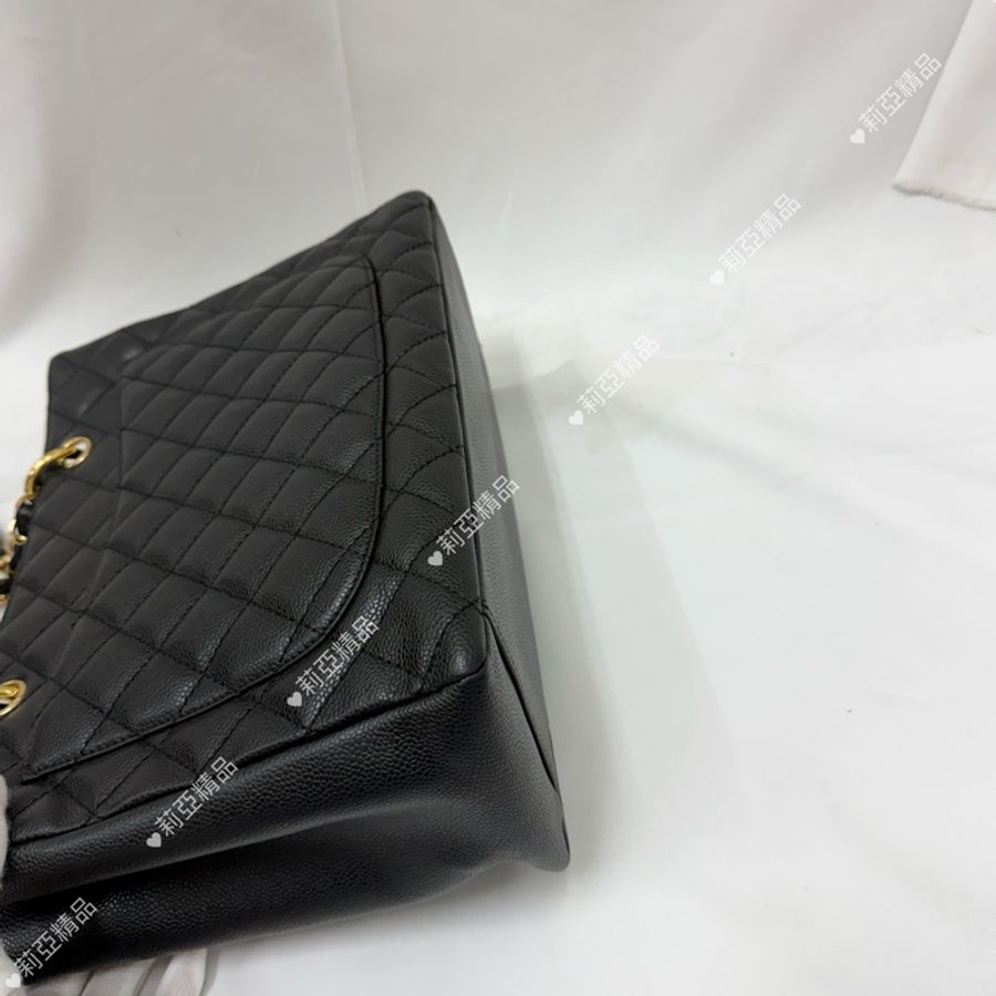 莉亞精品♡Chanel GST 黑金 二手美包-8