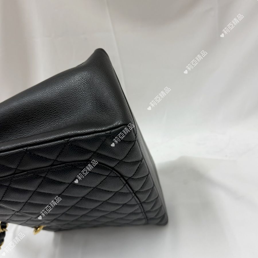 莉亞精品♡Chanel GST 黑金 二手美包-9
