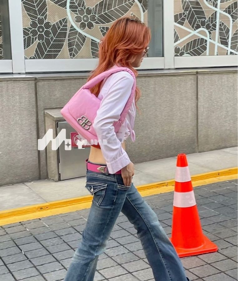 💗 BALENCIAGA Monaco 粉色手提肩背包-0