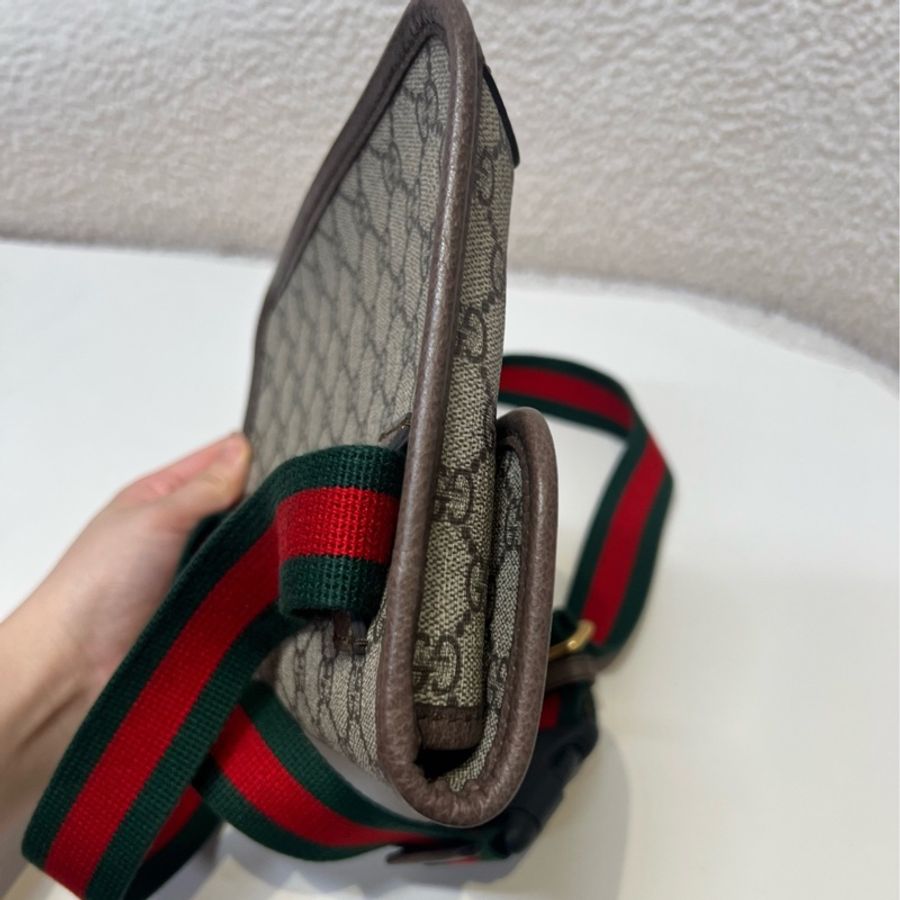 Gucci 古馳 虎頭腰包-4