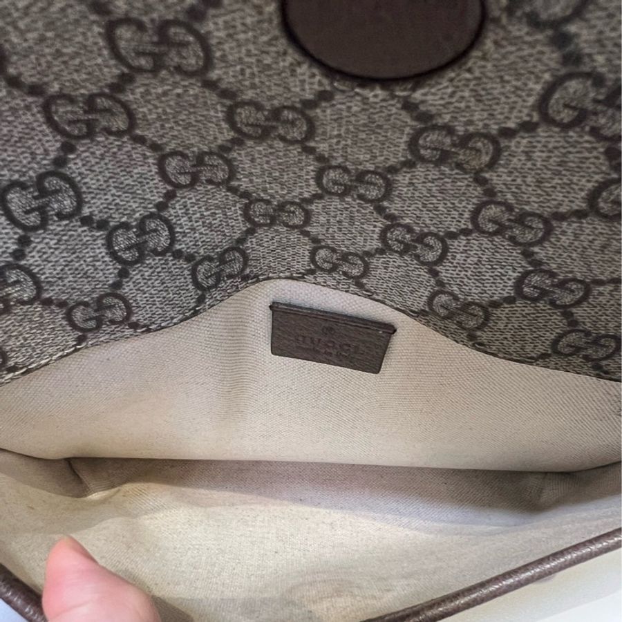 Gucci 古馳 虎頭腰包-7