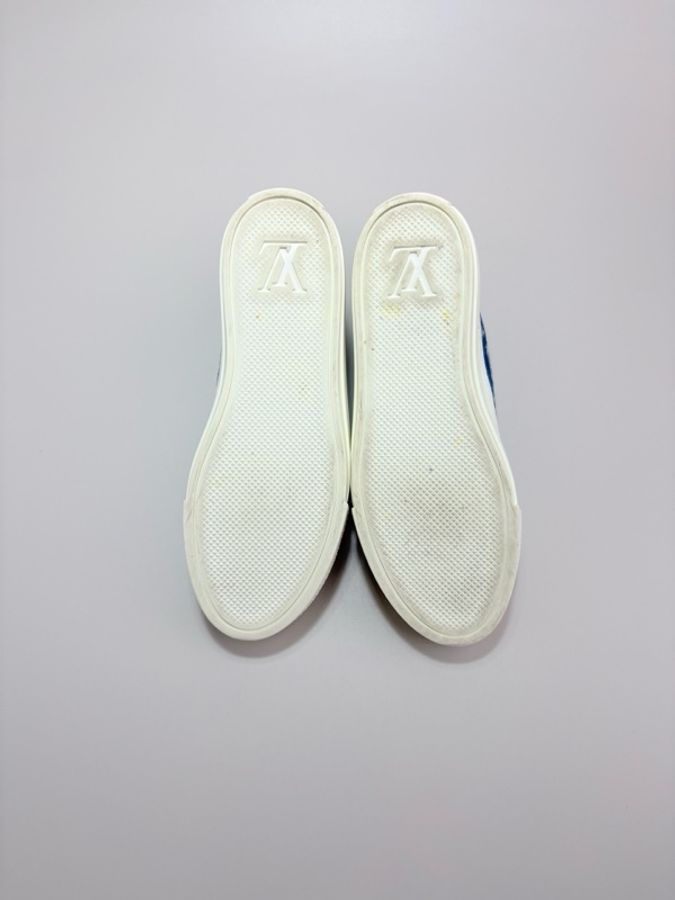 LOUIS VUITTON 路易威登 STELLAR老花牛仔板鞋-5