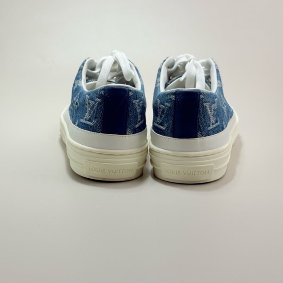 LOUIS VUITTON 路易威登 STELLAR老花牛仔板鞋-8