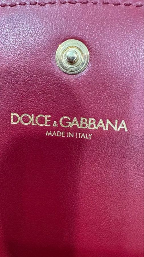 DOLCE&GABBANA杜嘉班納黑金鍊條單肩包 斜挎包-5