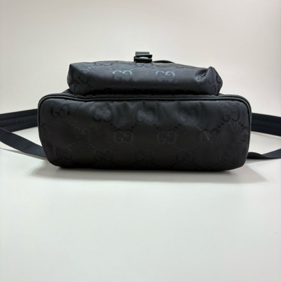 GUCCI古馳雙G老花滿LOGO雙肩包-9