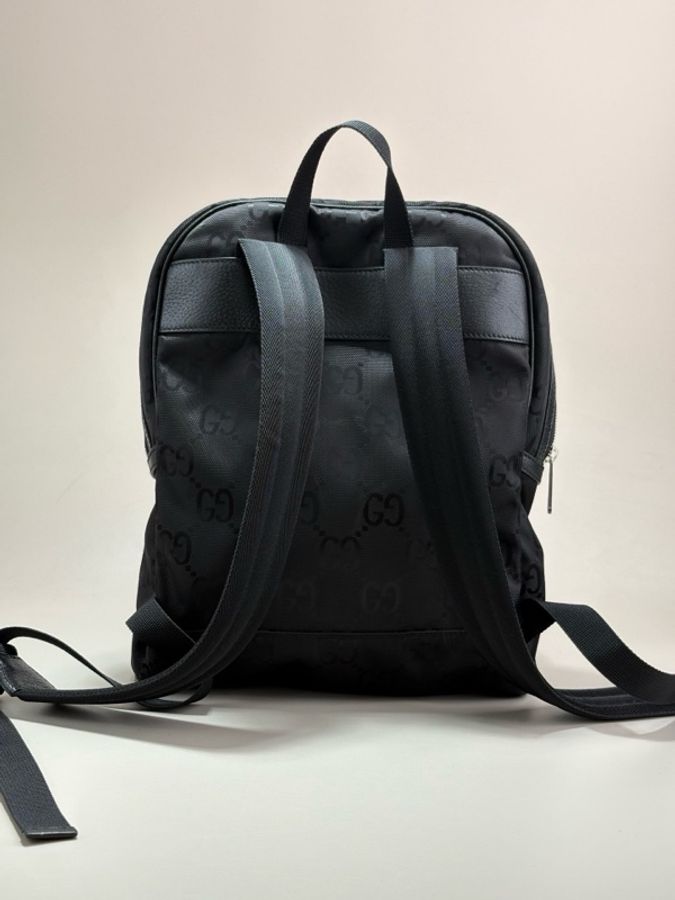 GUCCI古馳雙G老花滿LOGO雙肩包-19