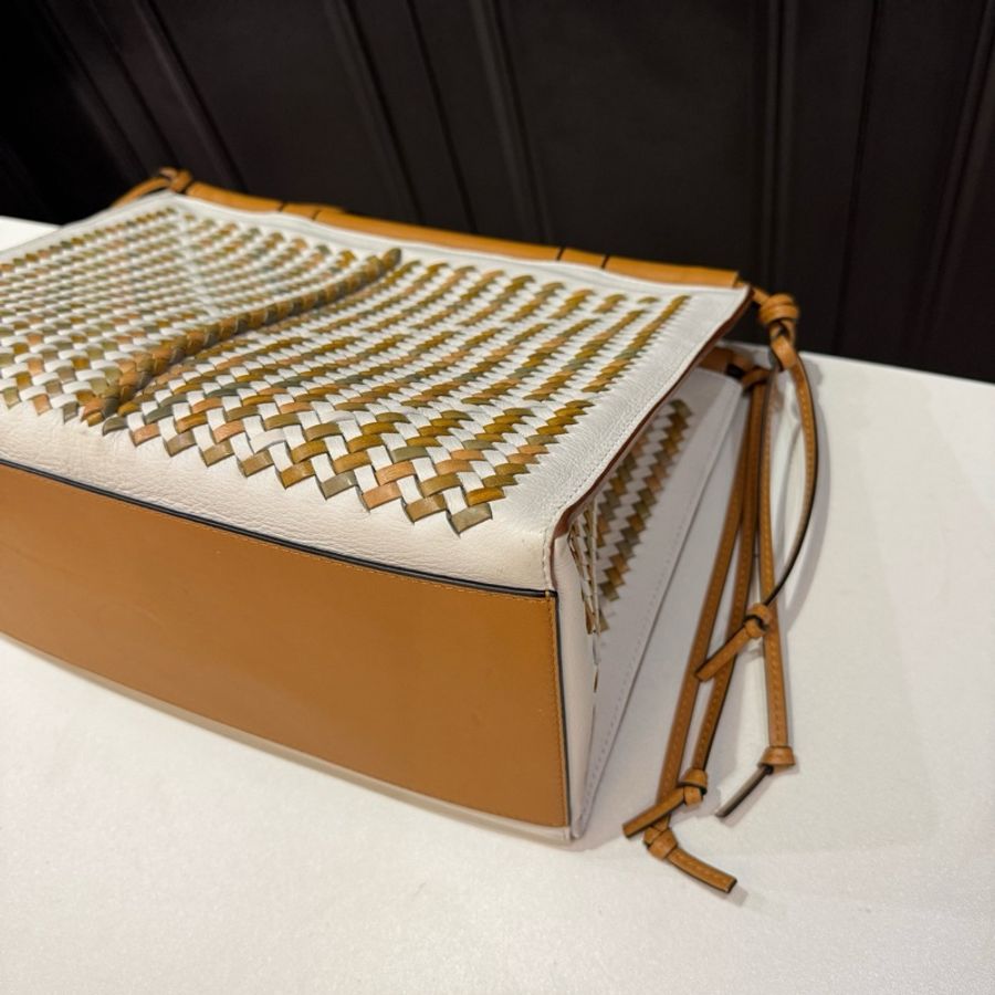 Loewe羅意威限量款全皮32cm原始內里乾淨好成色 全網僅此一隻-6