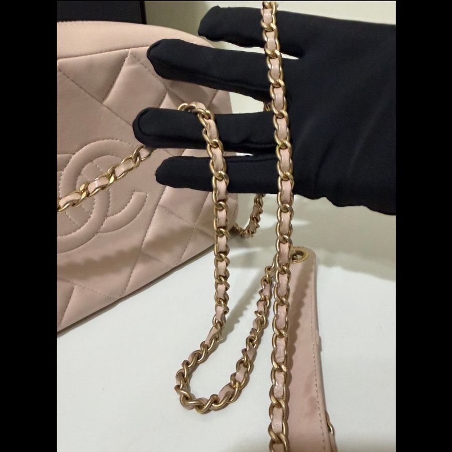 Chanel 櫻花粉相機包 95成新✨️-11