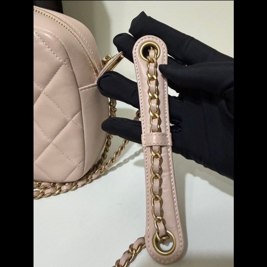 Chanel 櫻花粉相機包 95成新✨️-14