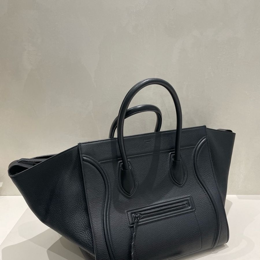Celine賽琳黑色幻影笑臉包 內標2015年-3