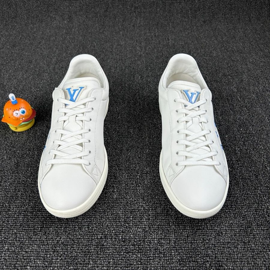 Louis Vuitton路易威登 Luxembourg 白藍大側標板鞋 尺碼:40碼-2