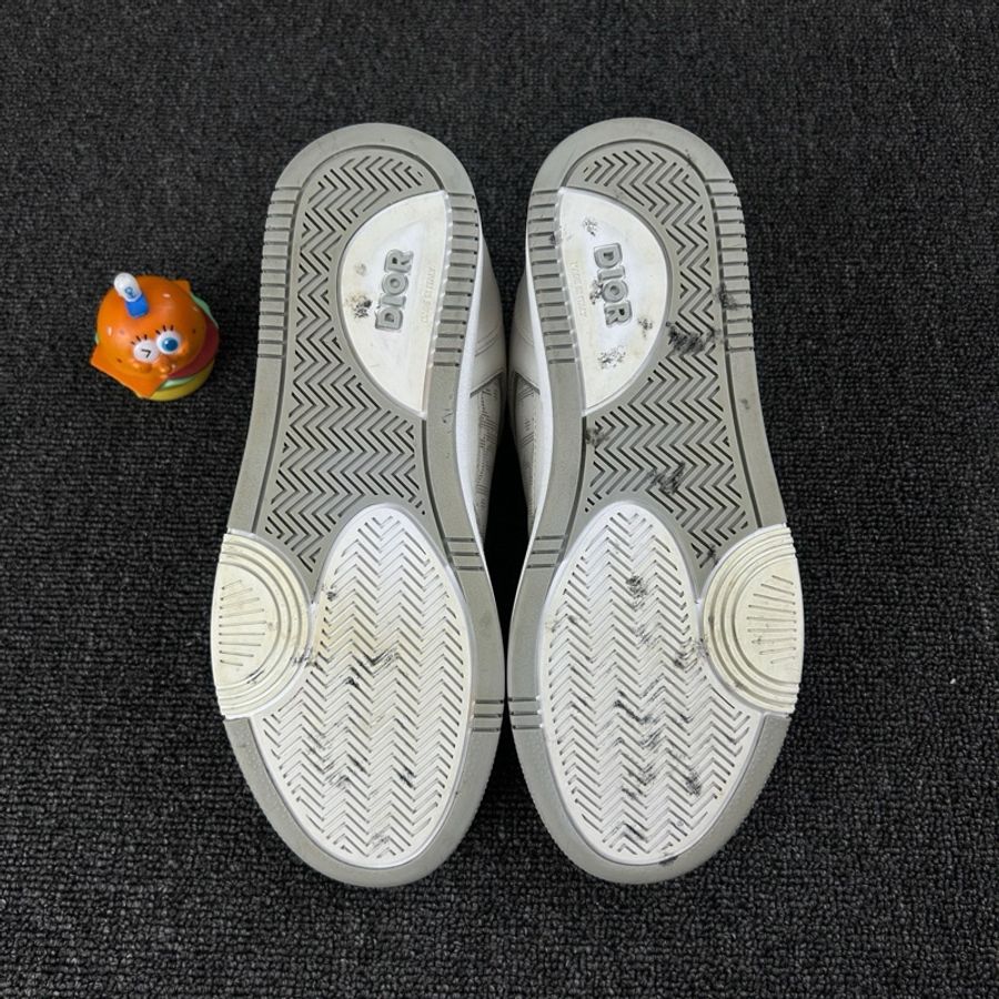 Dior迪奧 B27 白色老花滿印板鞋 尺碼:40碼-6