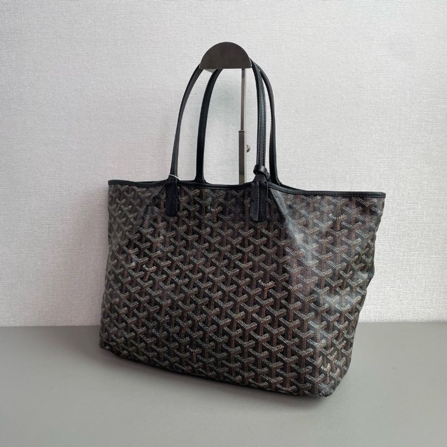 Goyard Artois老花 黑色購物袋子母托特包✨️-1
