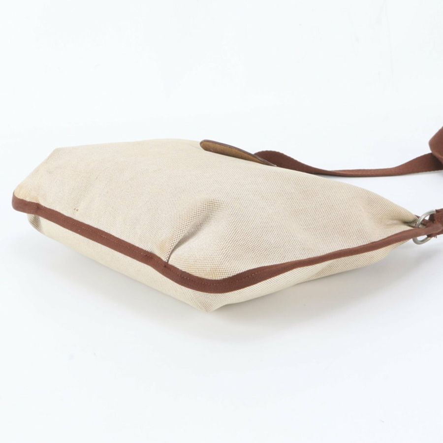 成色極佳的愛馬仕 Rodeo Toile H 皮革肩背包,男士斜背包。-3