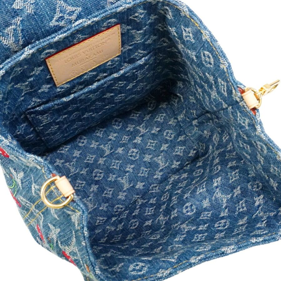 路易威登 Monogram Cherry LV x TM Venice M13679 藍色女雙肩包/日用包-3