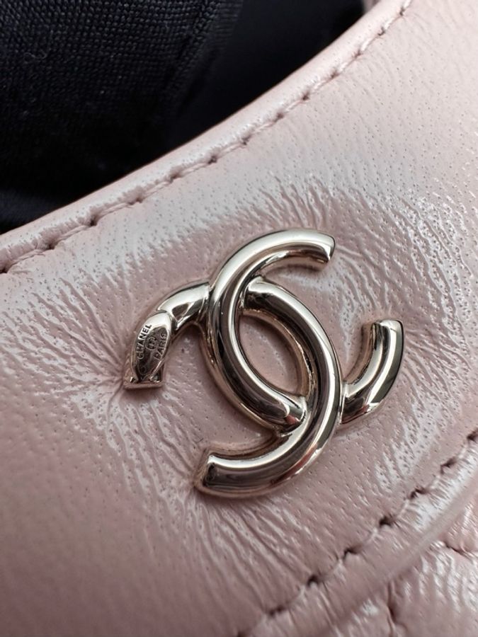 Chanel香奈兒 31bag nano柔粉色手提鏈條包 26年芯片款-7