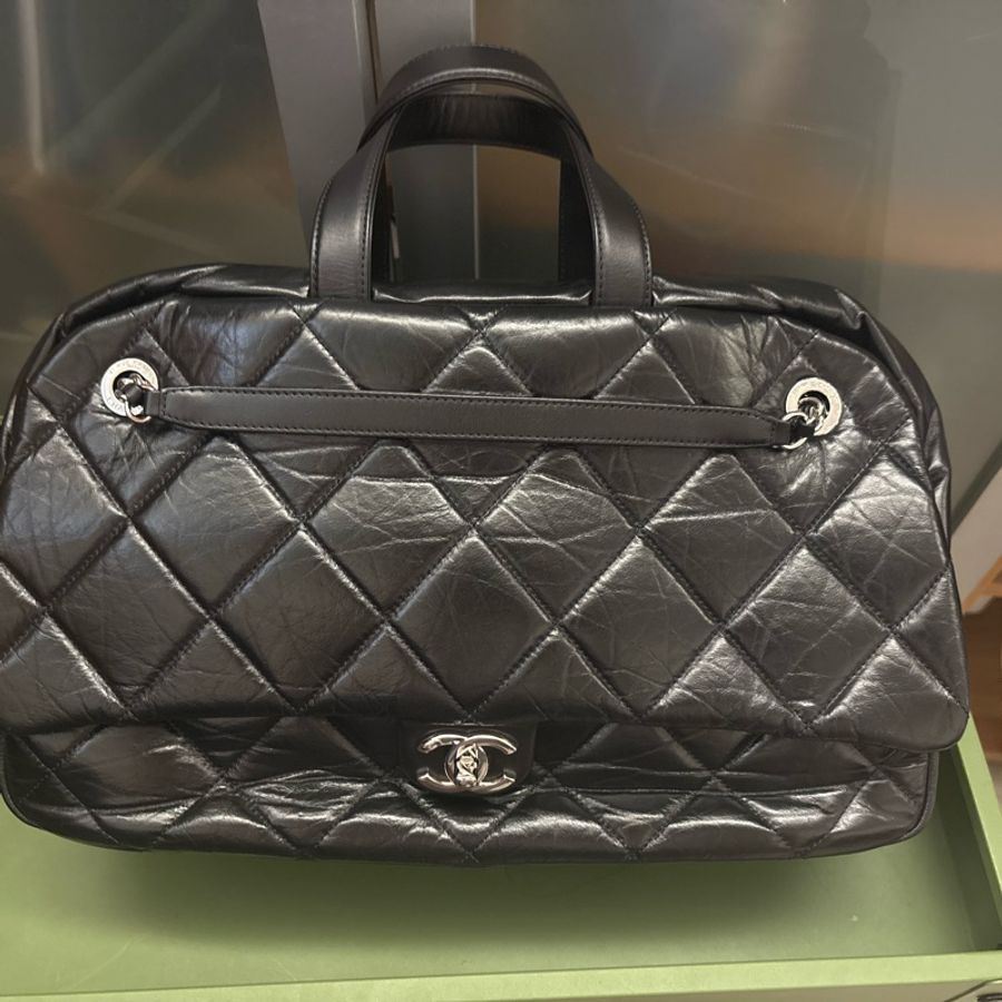 Chanel bowling bag-5