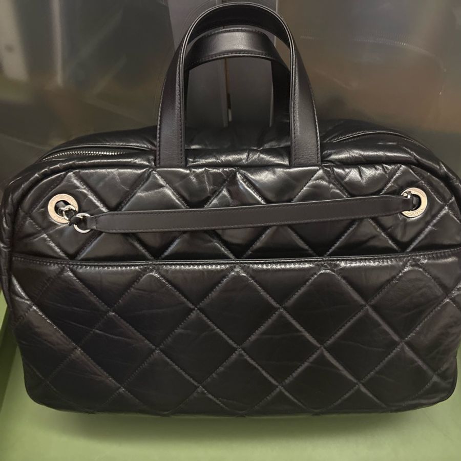 Chanel bowling bag-6