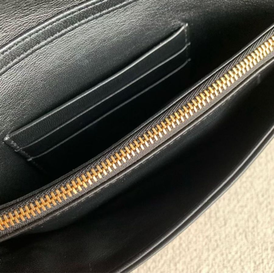 🖤 Dior Caro 黑金藤格紋鍊條包 🖤-10