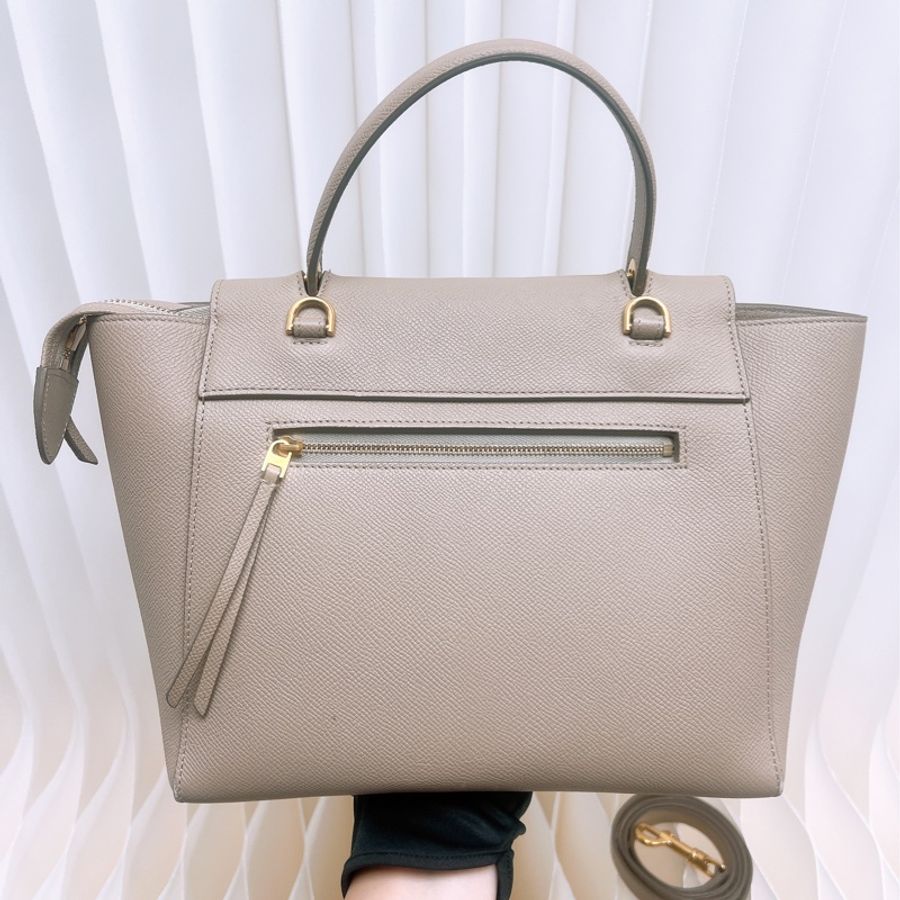 Celine belt micro 卡其鯰魚包-6