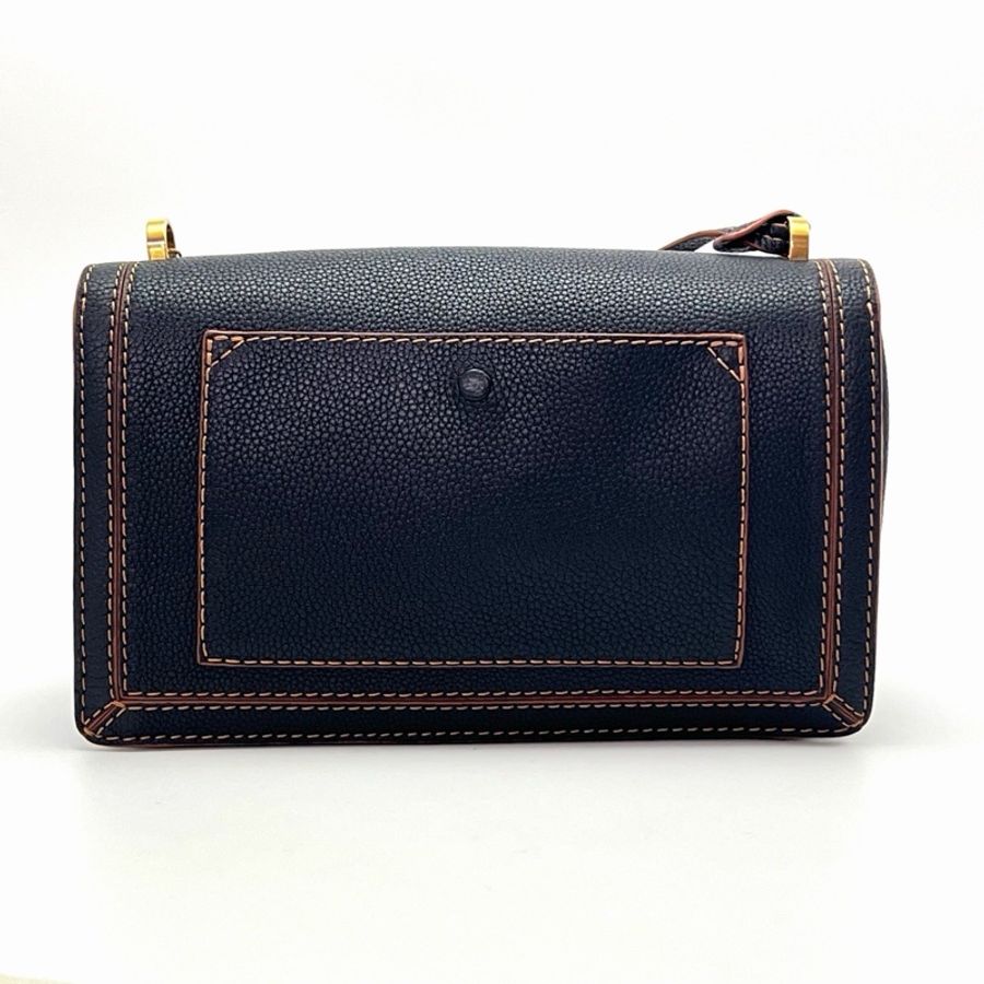 🖤 LOEWE Barcelona 黑色肩背斜背三角包 🖤-1