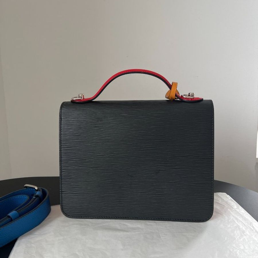 路易威登/Louis Vuitton Noe Monceau水波紋郵差包-7