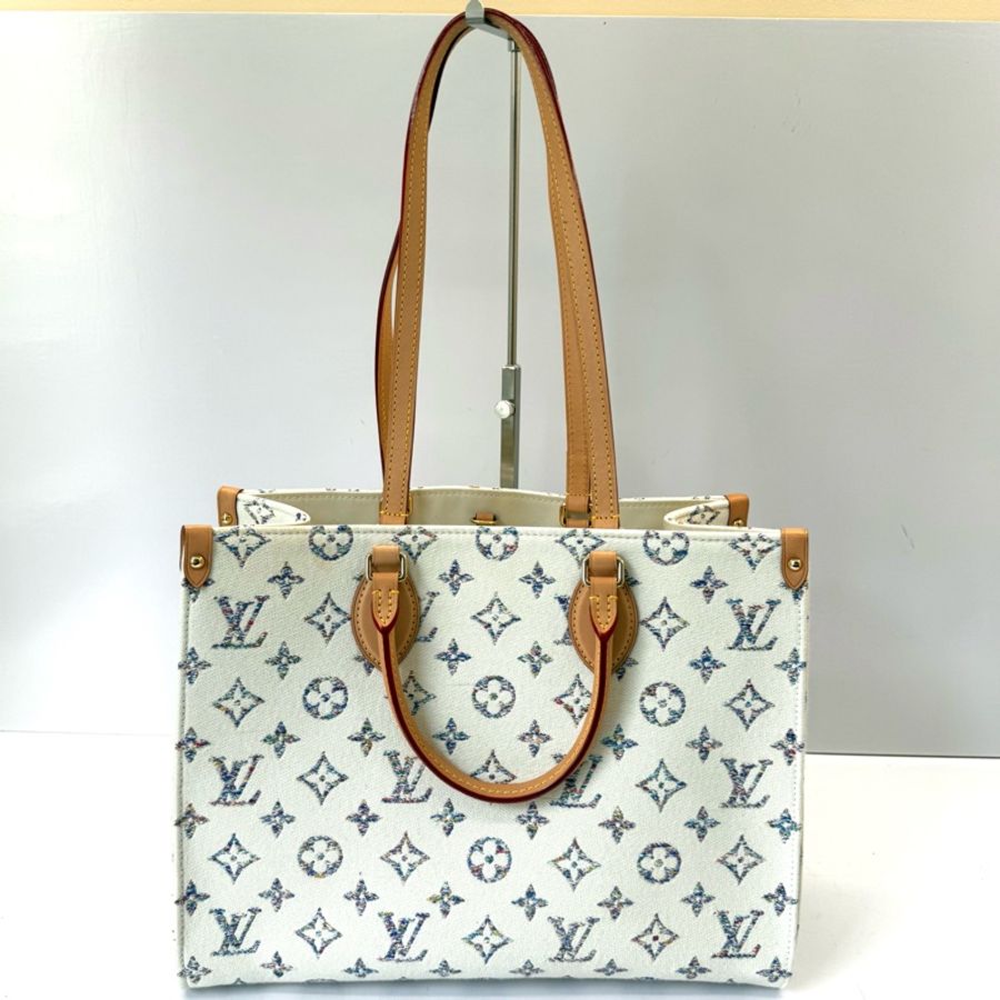 LOUIS VUITTON 路易威登 Nautical系列ON THE GO 手提肩背包 M24708 RFID-1