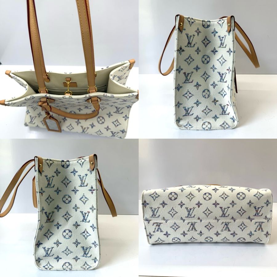 LOUIS VUITTON 路易威登 Nautical系列ON THE GO 手提肩背包 M24708 RFID-2