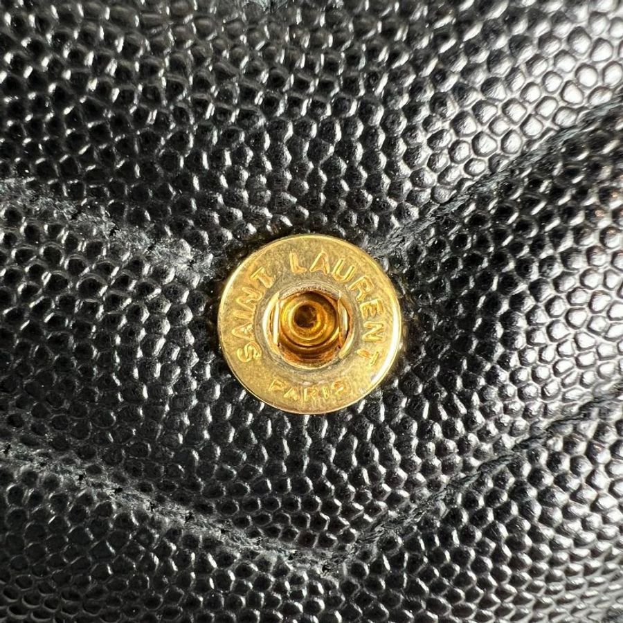 YSL 377828 黑魚子醬WOC包22CM-12