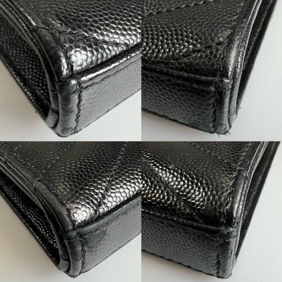 YSL 377828 黑魚子醬WOC包22CM-15