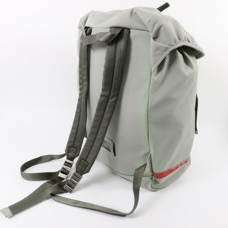 PRADA 尼龍Linea Rossa Backpack背包-9