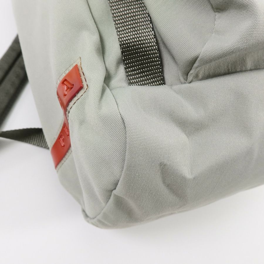 PRADA 尼龍Linea Rossa Backpack背包-11