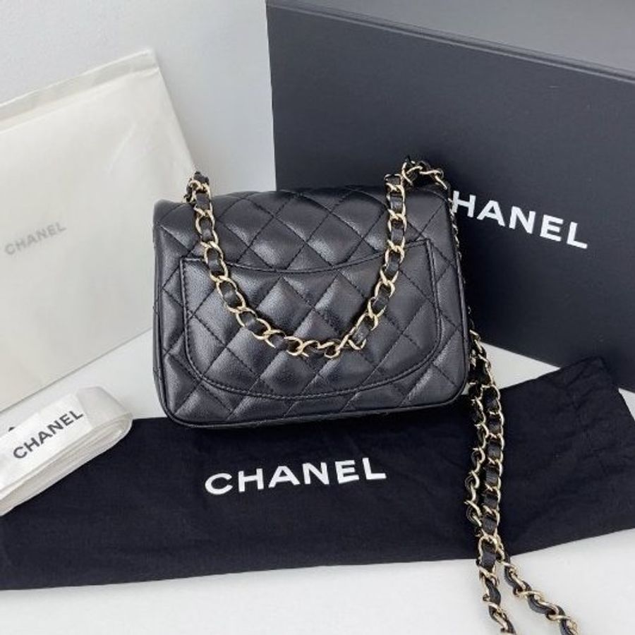 閒置新 香奈兒/Chanel 黑金CF方胖子 芯片款-1