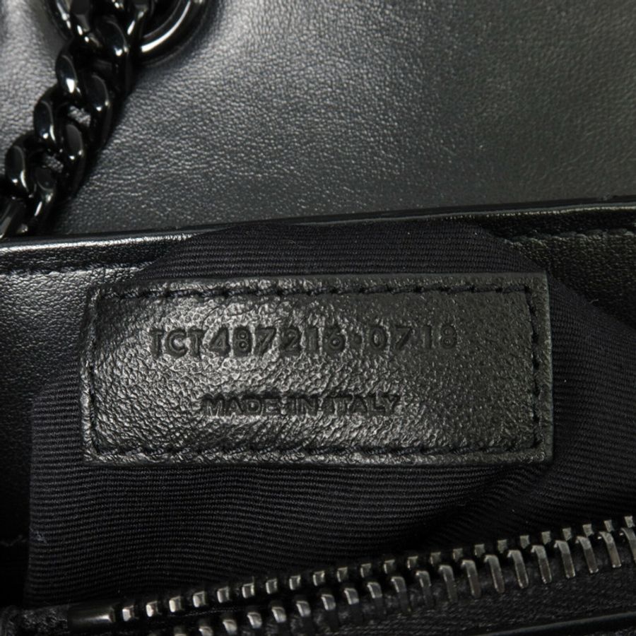 SAINT LAURENT 牛皮皮革LouLou Medium鏈帶肩背袋-6
