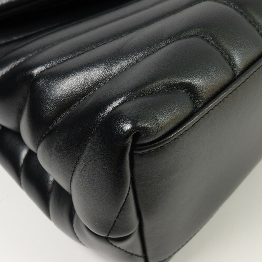 SAINT LAURENT 牛皮皮革LouLou Medium鏈帶肩背袋-14