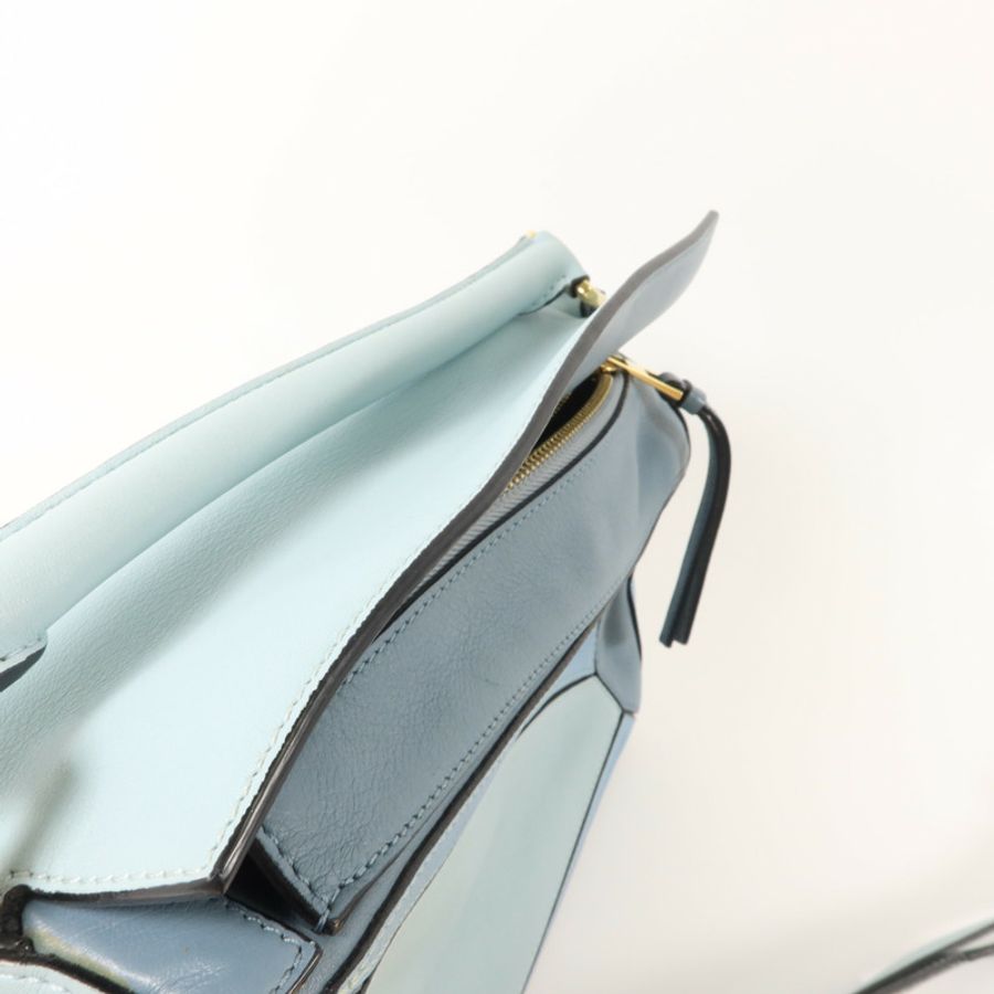 LOEWE 牛皮皮革2 Way Shoulder Bag手挽肩背兩用袋-17
