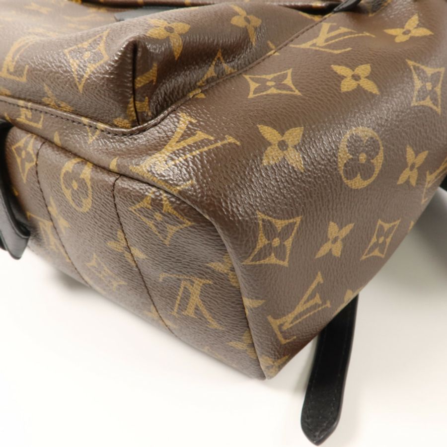 LOUIS VUITTON Monogram Palm Springs MM金扣背包-10