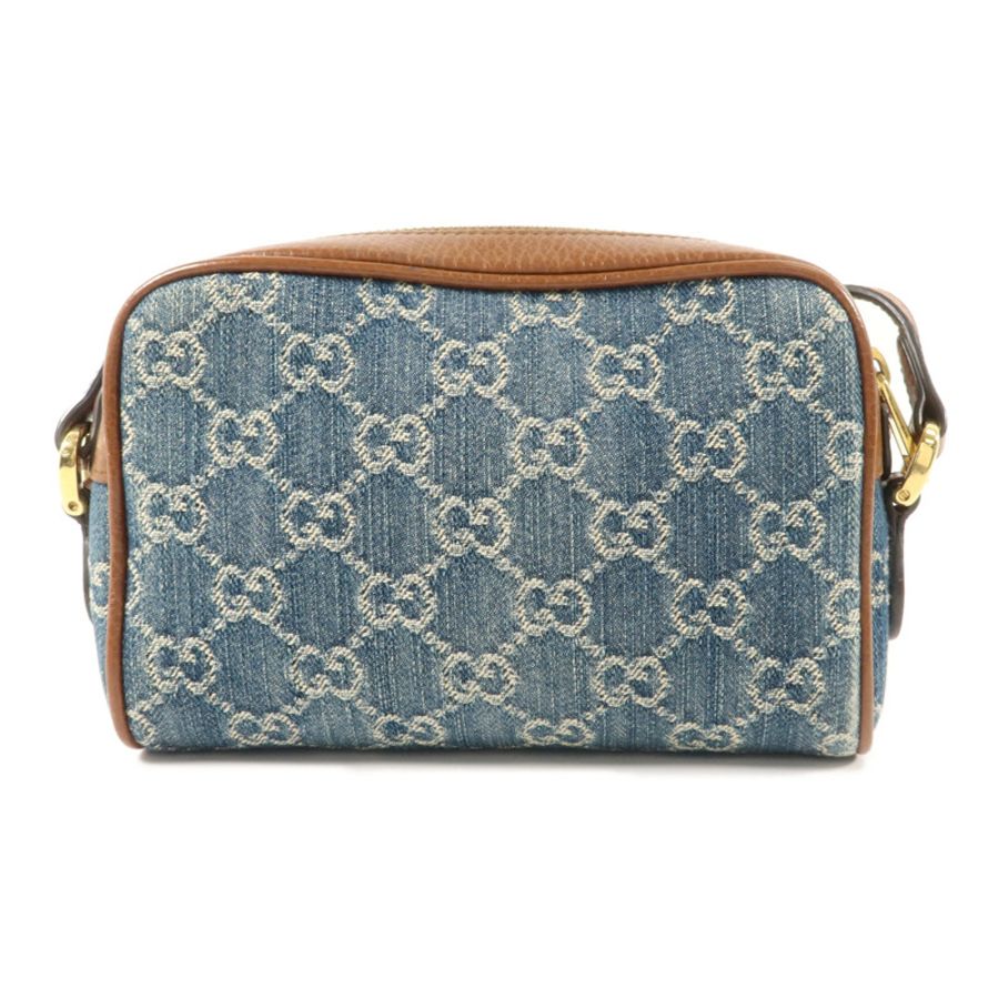 GUCCI GG Jacquard Denim Ophidia GG Mini Bag肩背袋-1