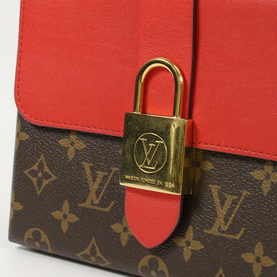 LOUIS VUITTON Monogram Locky BB手挽肩背兩用袋-10