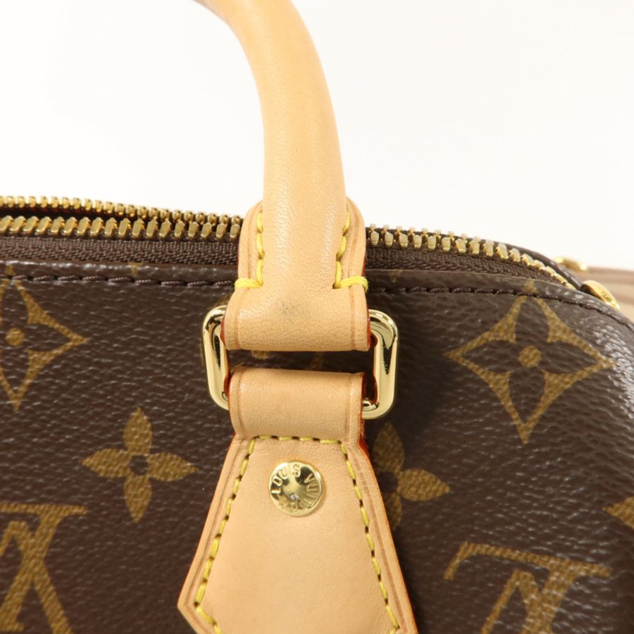 LOUIS VUITTON Monogram Speedy Bandouliere 20金扣手挽肩背兩用袋-14