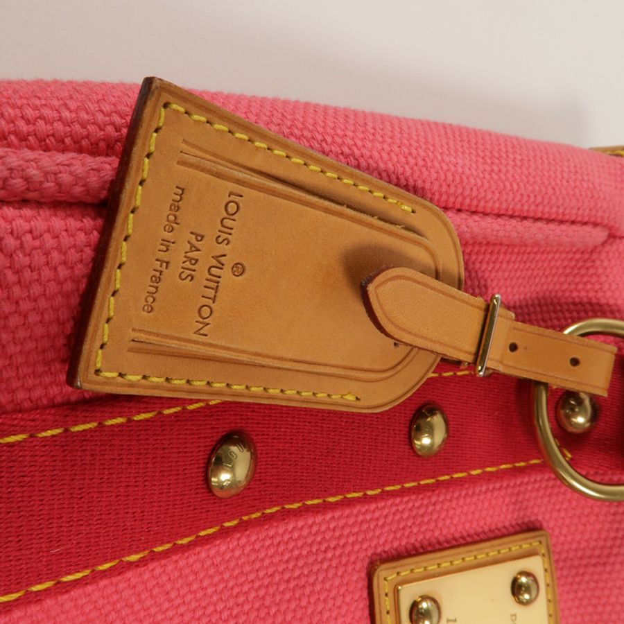 LOUIS VUITTON 帆布Antique Cabas PM手挽袋-7