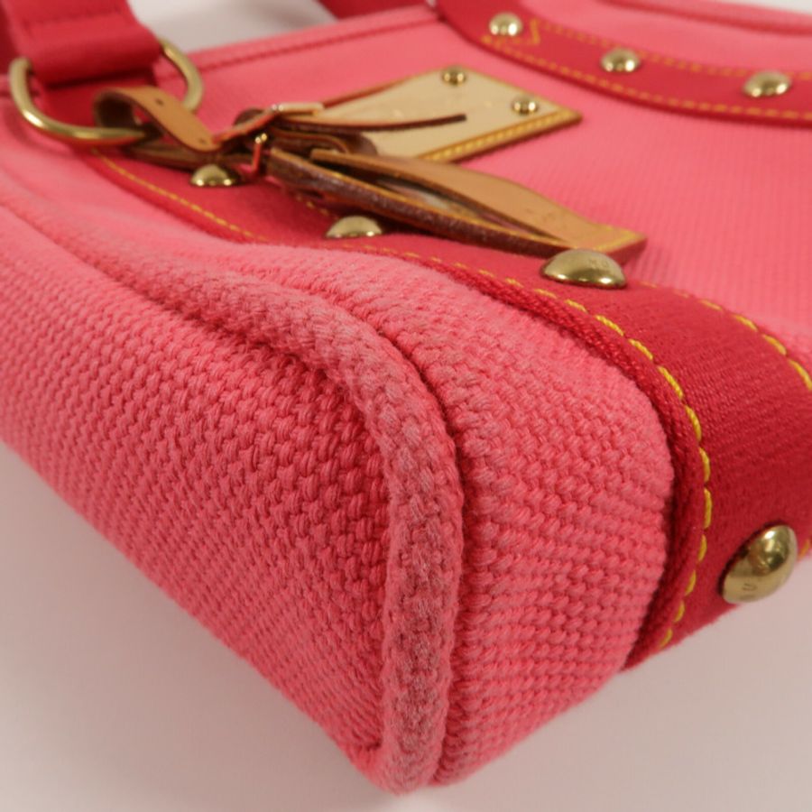 LOUIS VUITTON 帆布Antique Cabas PM手挽袋-10