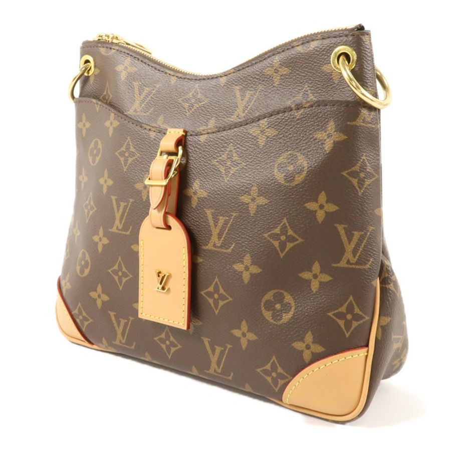 LOUIS VUITTON Monogram Odeon PM金扣肩背袋-2