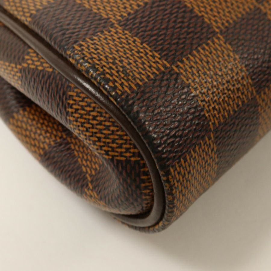 LOUIS VUITTON Damier Eva鏈帶手挽肩背兩用袋-10